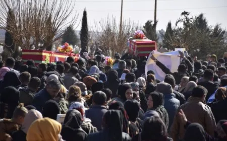 Şêniyên Hesekê 2 şehîdên xwe spartin axê