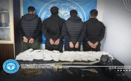 4 bazirganên hişbirê li Hesekê hatin girtin