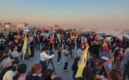 Gelê Hesekê çalakgerên Tişrînê bi coş pêşwazî kirin