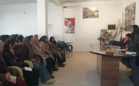 Jinan geşedanên siyasî û rewşa xwe nîqaş kirin