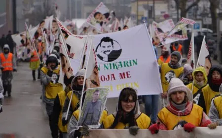 'Meşa Azadiyê' ya Heilbronn-Strasburgê di roja duyemîn de ye
