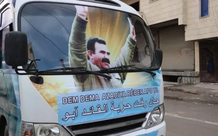 Li Qamişlo banga beşdarbûna mîtînga 15`ê Sibatê