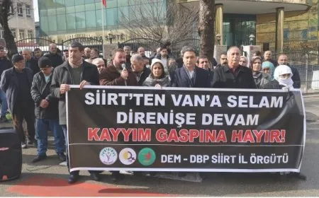 Xelkê Sêrt û Rihayê piştgirî dan berxwedana Wanê