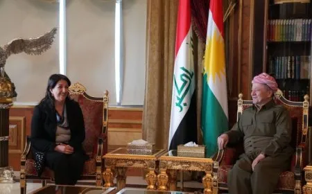 Ofîsa Barzanî li ser civîna şandeya Îmralî û Barzanî daxuyaniyek belav kir