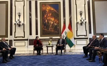 Hevdîtina şandeya Îmralî ya bi Nêçîrvan Barzanî re destpê kir