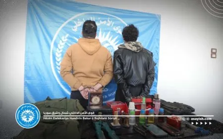 Li Hesekê 2 diz hatin girtin