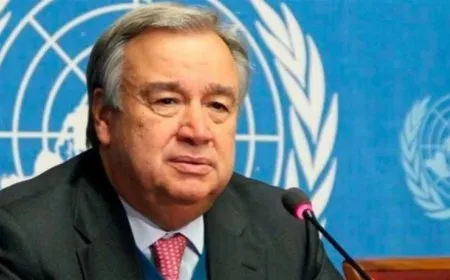 Guterres: Banga Ocalan çirûska hêviya aştiyê ye