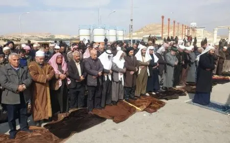 Çalakvanên li bendava Tişrînê nimêja înê kir