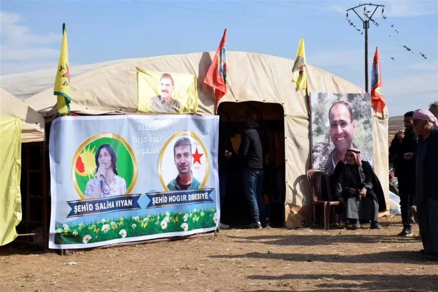 Gelê Dirbêsiyê sersaxî da malbatên şehîd Hêva û Dilwar
