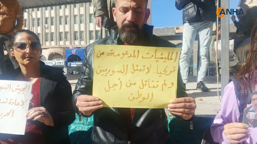 Li Siweydayê li dijî biryarên desthilata Şamê xwepêşandan