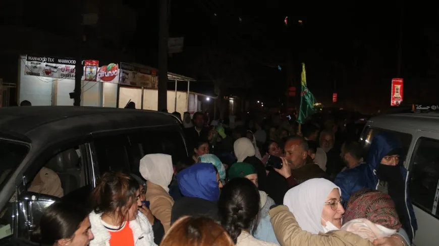 Şêniyên Hesekê berxwedêrên ji Tişrînê vegeriyan pêşwazî kirin