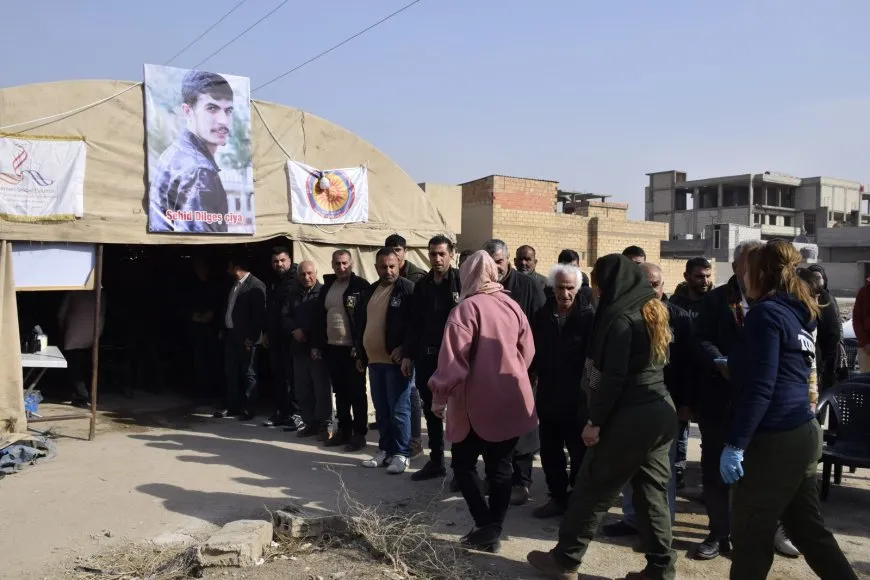 Sersaxî ji malbatên şehîd Dilgeş û şehîd Rojhat re hat xwestin