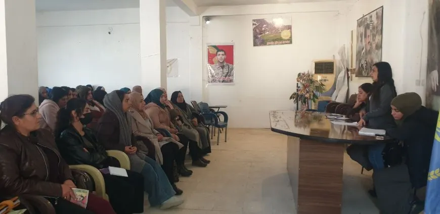 Jinan geşedanên siyasî û rewşa xwe nîqaş kirin