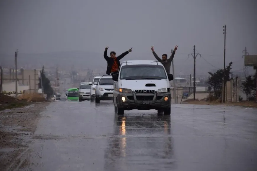 Çaremîn karwanê xelkê Kobanê ber bi bendava Tişrînê ve diçe