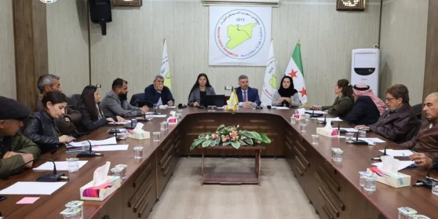 MSDˋê û koordînasyona hêzên siyasî û civakî li Hesekê civiyan