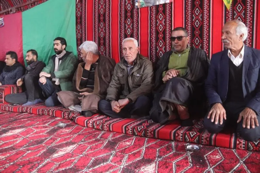 Xelkê Reqayê sersaxî da malbata şehîd Birûsk
