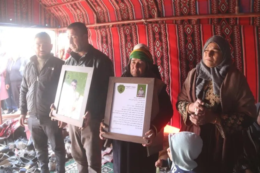 Xelkê Reqayê sersaxî da malbata şehîd Birûsk
