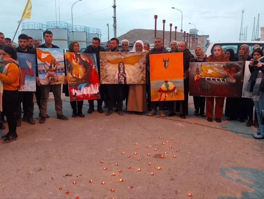 Bi wesîleya derbasbûna mehekê şehîdên Bendava Tişrînê hatin bibîranîn