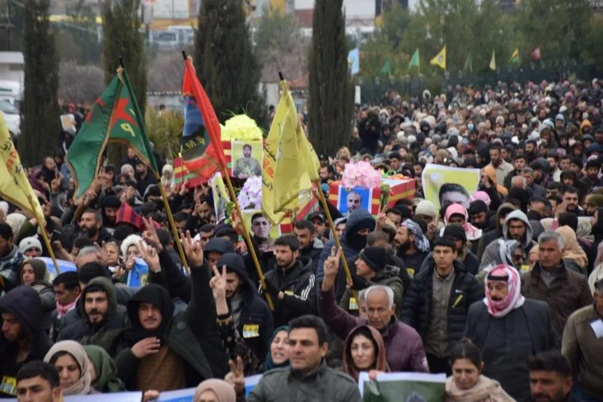  Ji bo 6 şehîdan merasîmek hat lidarxistin