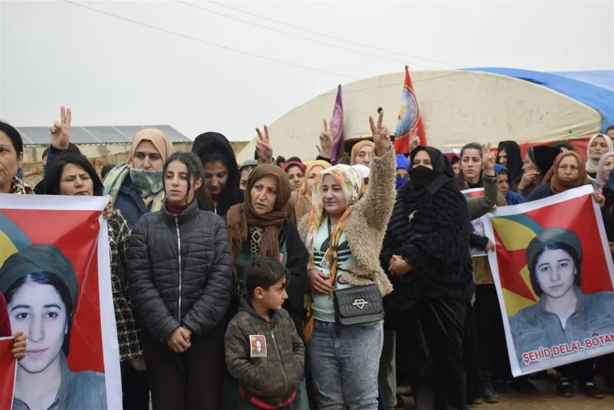 Ji merasîma şehîd Rûksan Derwêş: Vîna gelan ji êrişên dagirkeran bihêztir e