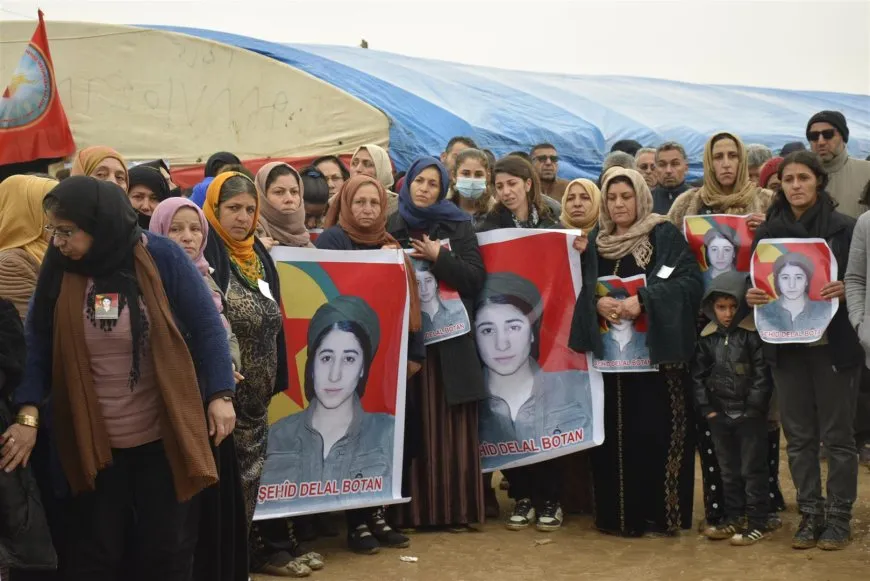 Ji merasîma şehîd Rûksan Derwêş: Vîna gelan ji êrişên dagirkeran bihêztir e