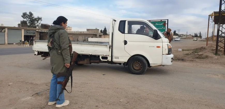 Şêniyên gundên Çilaxayê komên parastinê ava kirin