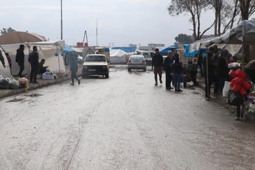 Koçberên Efrîn û Şehbayê di rewşeke dijwar de dijîn