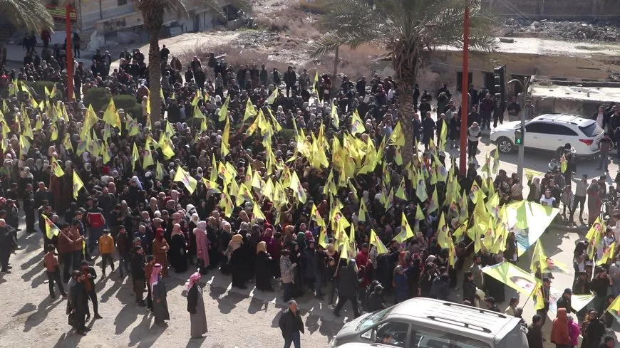 Li Reqayê gel ji bo azadiya fîzîkî ya Rêber Abdullah Ocalan daket qadan