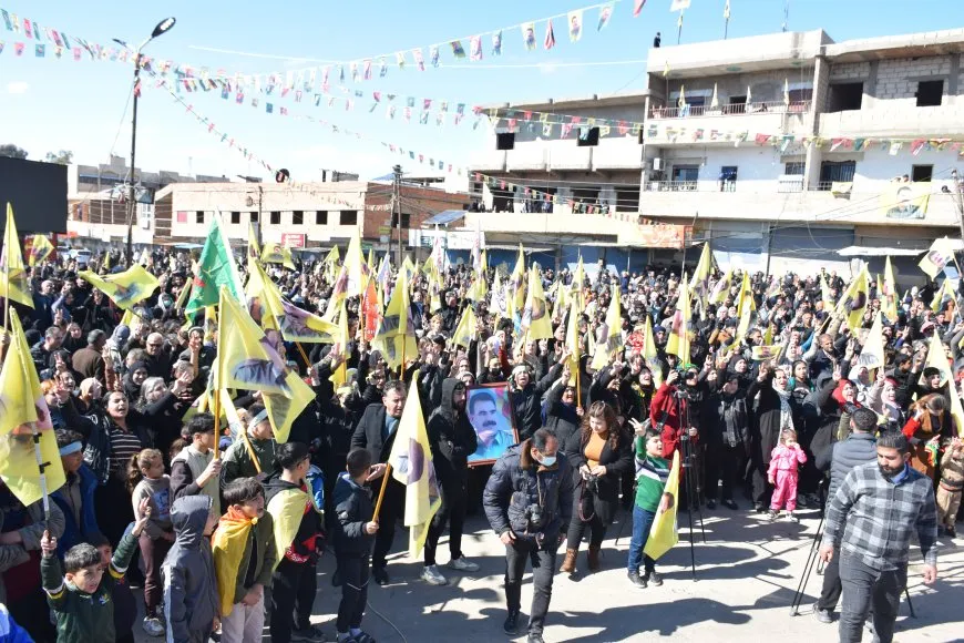 Kurd, Ereb û Suryan ên Girkê Legê daxwaza azadiya Rêber Abdullah Ocalan kir
