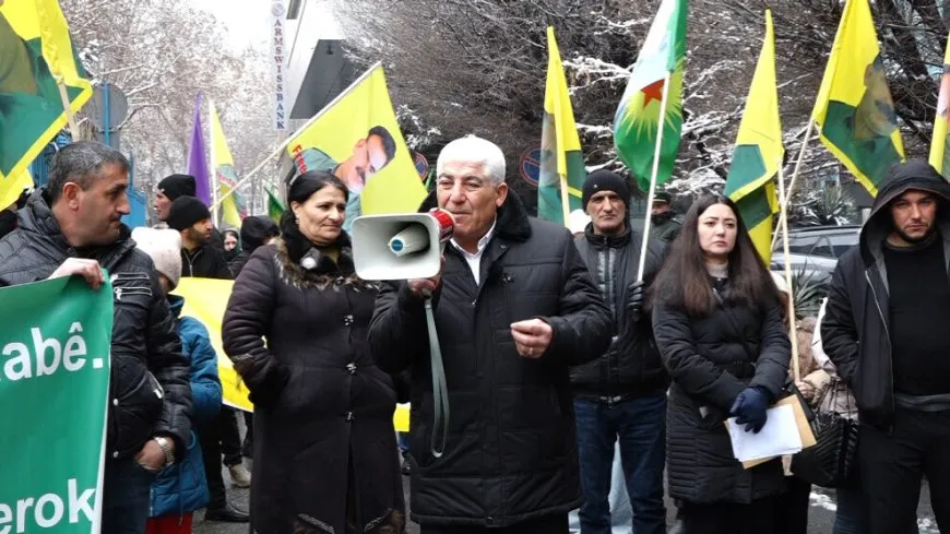 Li Êrîvanê 15’ê Sibatê bi meşekê hat protestokirin