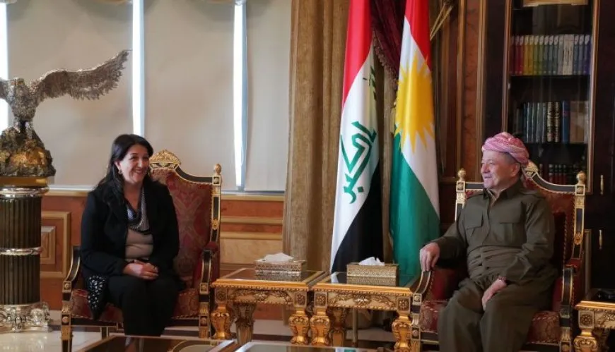 Ofîsa Barzanî li ser civîna şandeya Îmralî û Barzanî daxuyaniyek belav kir