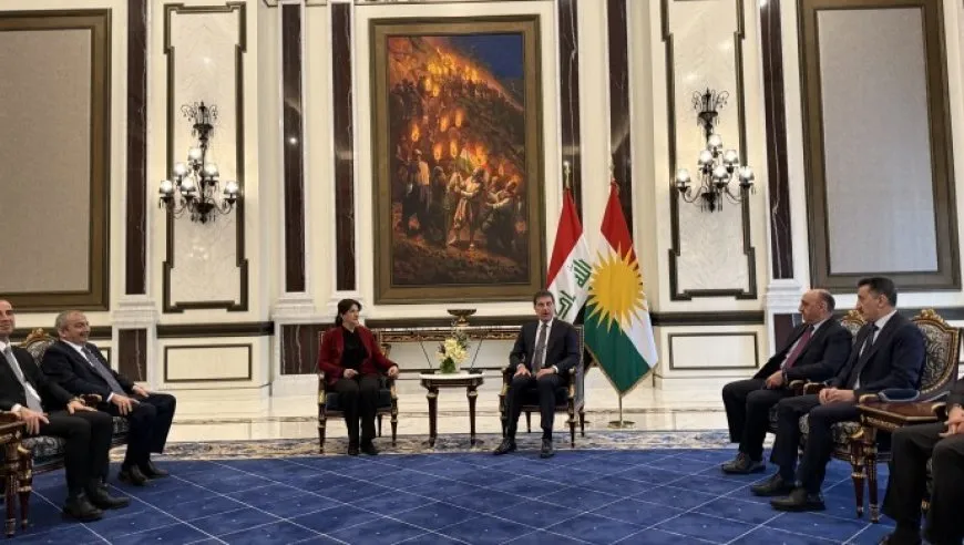 Hevdîtina şandeya Îmralî ya bi Nêçîrvan Barzanî re destpê kir