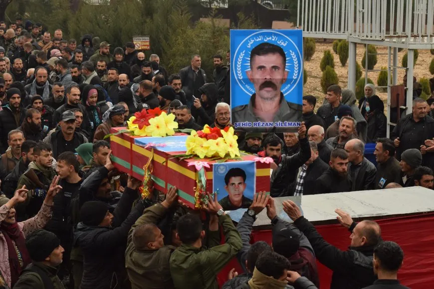 Şehîdê Hêzên Ewlekariya Hundirîn Rêzan Silêman hat oxirkirin
