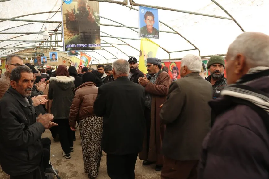 Ji bo şehîd Rêzan Silêman taziye tê qebûlkirin