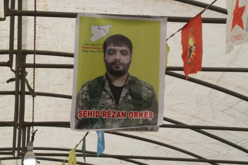 Şêniyên Amûdê sersaxî da malbata şehîd Rêzan Orkêş