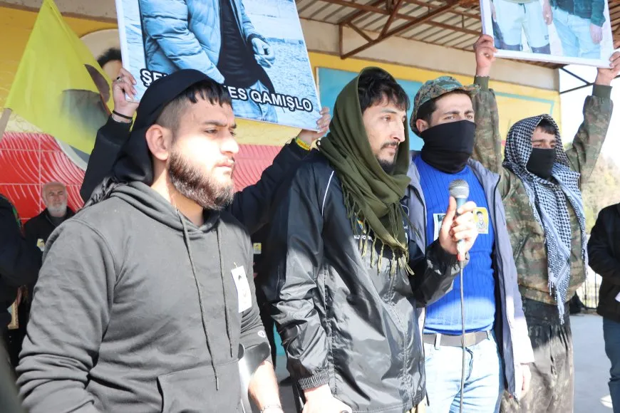 Şehîdê QSD'ê bi dirûşmeyan hat oxirkirin