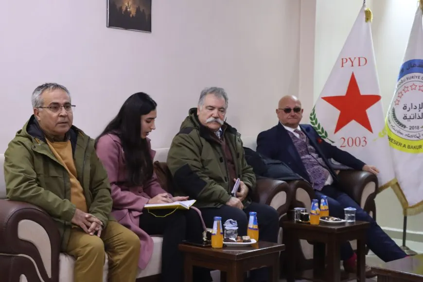 Şandeya Brîtanî serdana partiyên siyasî û nûnerên pêkhateyan kir