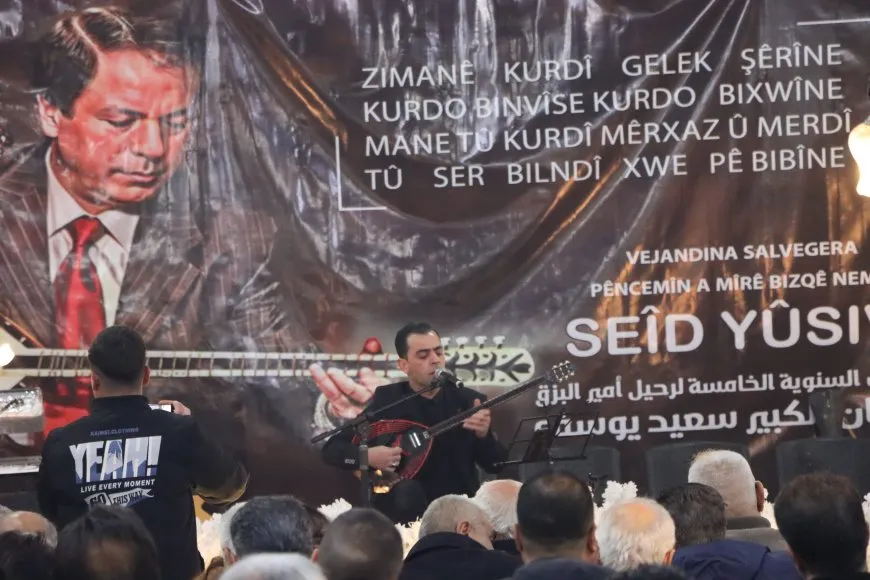 Hunermend Seîd Yûsif di salvegera 5’emîn de hate bibîranîn