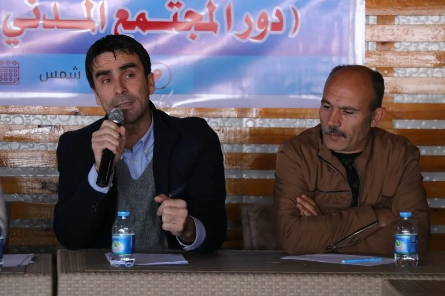 Li Tebqayê têkildarî rola civaka sivîl di avakirina Sûriyeya nû de panele