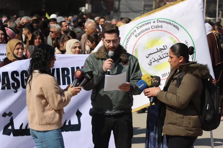 Di çalakiyên li Hesekê û Qamişloyê de siyasetên dûrxistinê hatin şermezarkirin
