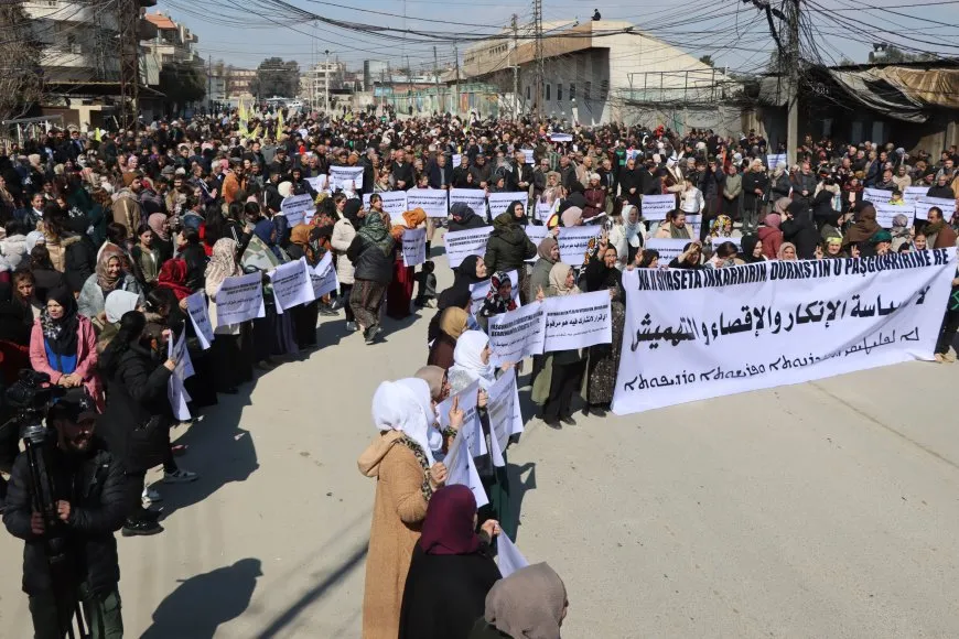 Di çalakiyên li Hesekê û Qamişloyê de siyasetên dûrxistinê hatin şermezarkirin