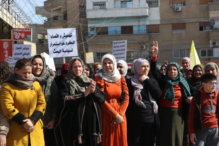 Di çalakiyên li Hesekê û Qamişloyê de siyasetên dûrxistinê hatin şermezarkirin