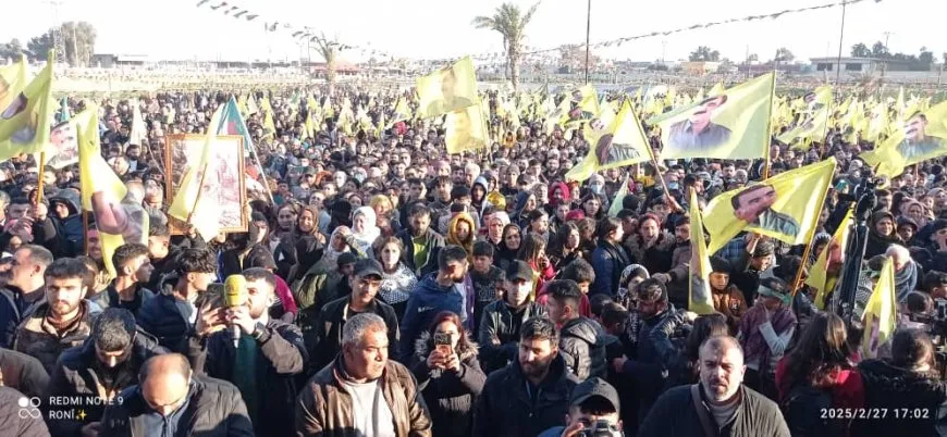 Bi deh hezaran kes peyama Rêber Apo guhdar dikin