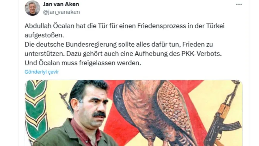 Jan Van Aken: Divê hikumeta Alman ji bo piştgiriya aştiyê her tiştî bike
