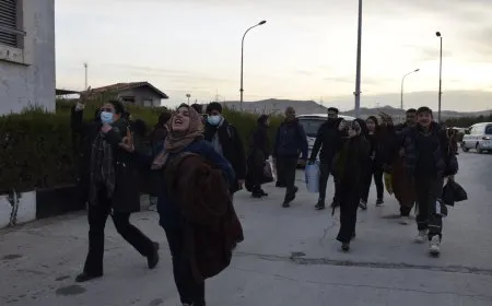 Karwana berxwedêrên Cizîrê gihîşt Bendava Tişrînê
