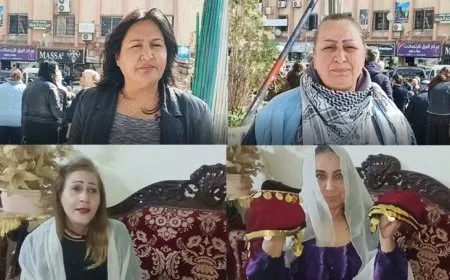 Ji jinên siwêdayî peyama 8’ê Adarê