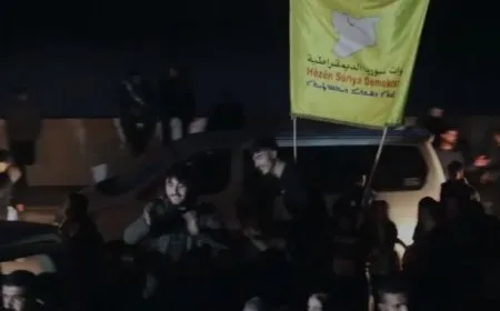 Karwana şêniyên 4 bajarên Cizîrê gihîşt Tişrînê