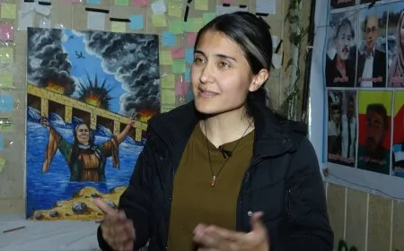 ‘Wek rojnamevaneke jin ez serbilind im ku têkoşîna bi pêşengiya jinan radigihînim’