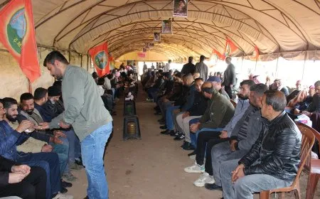 Şêniyên Til Birak sersaxî da malbata şehîd Beşar Dihêm