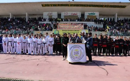 Rêveberiya katona Cizîrê şehîdên Serhildana 12`ê Adarê bi bîr anîn